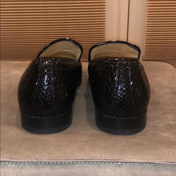 Brand New Paul Andrew NYX Python Leather Slip Ons main image 9